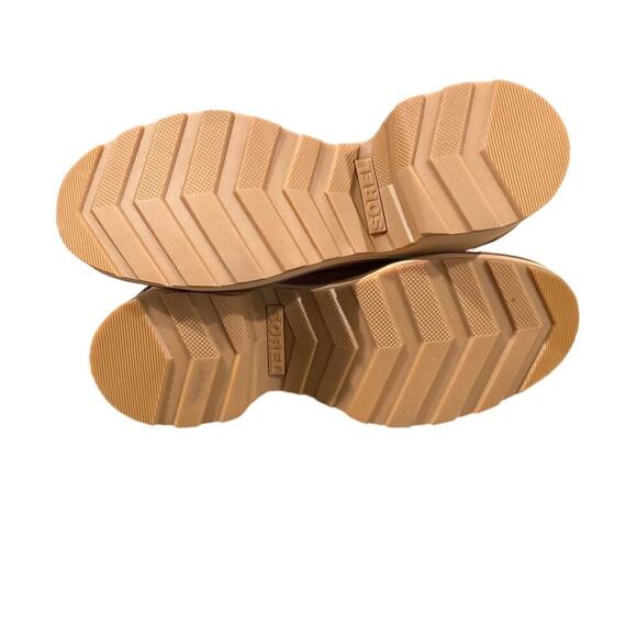 Sorel Women’s Chelsea Boot Waterproof Leather Spice Tawny Buff Size 7 NEW - Picture 7 of 10